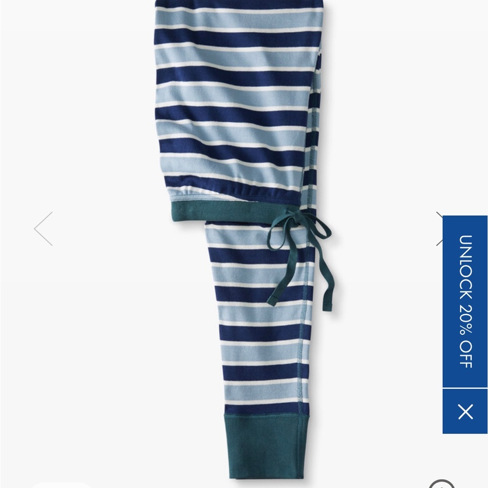 Women's Long John Pant In Organic Cotton Small